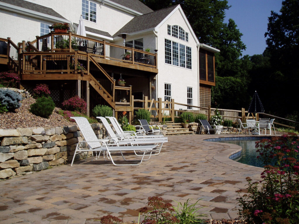 1-Pool Deck Installation after - bomberger1